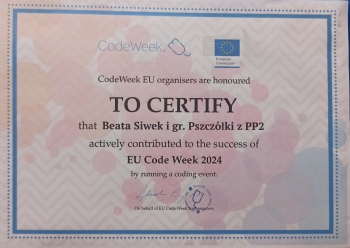 certyfikat CODEWEEK 2024