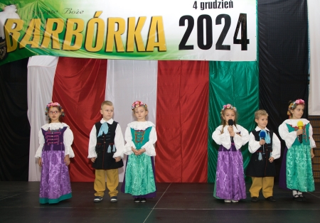 Udział przedszkolaków w Akademii Barbórkowej 2024