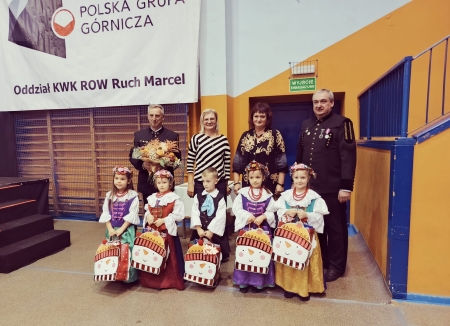 Udział przedszkolaków w Akademii Barbórkowej 2025