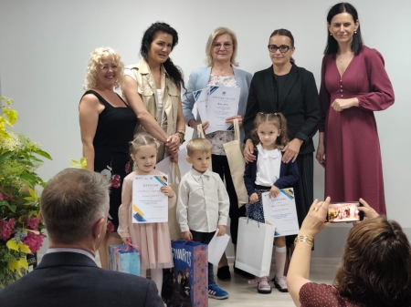 Nagrodzeni w konkursie plastycznym  „Kiedy będę wreszcie duży, to wyruszę w świa...